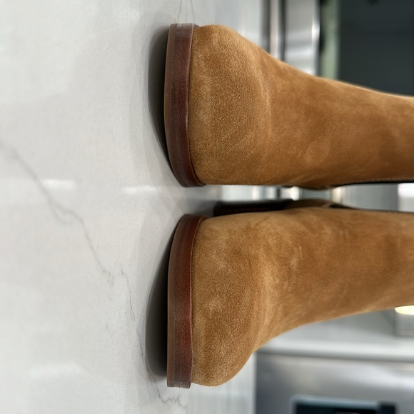 Rag & Bone Tan Suede Ankle Boot, Size 7.5, New No Tags - Picture 2 of 7